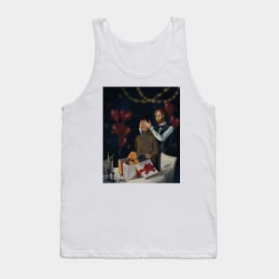 Gay couple on Valentine's day Tank Top